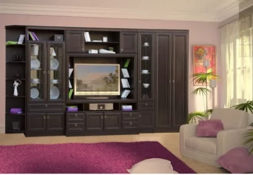 Темный шкаф 607  Денвер темный