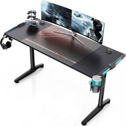 Геймерский стол ЕУРЕКА ГИП 55 Блаcк / EUREKA GIP Black