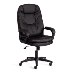 Кресло CОМФОРТ ЛТ (22) кож/зам, черный, 36-6 / COMFORT LT