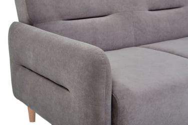 Серый диван из велюра CХАИРМАН КОЛИН (Д) ткань велюр Формула 925 / CHAIRMAN Formula