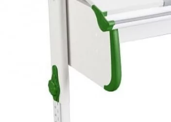 Стол-трансформер Парта 1/75 + Стул Белый Зеленый / Parta Stul