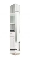 Настенный шкаф для гостиной Хоп Шелф Беленый дуб