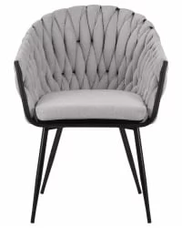 Стул обеденный ДОБРИН МАТИЛДЭ Серая ткань ЛАР 275-17 / DOBRIN MATILDA LAR