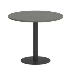 Стол журнальный круглый ХОМЕ ОФФИCЕ ВР.СП-5-90.1 Металлик/Антрацит металл / HOME OFFICE VR.SP-5-90.1