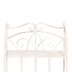 Этажерка Сеcрет Де Маисон Елиса (ПЛ08-10337) стальной сплав, античный белый, 41,50х20х108 см / Secret De Maison Elisa (PL08-10337)