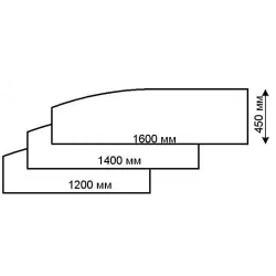 Экран ИМАГО ЭКР-4 Ясень шимо / IMAGO