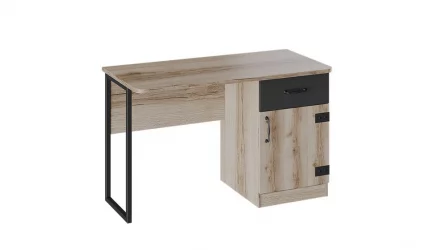 Детский стол Окланд ТД-324.15.02 Фон Черный/Дуб Делано