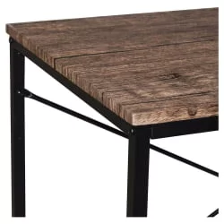 Письменный стол с полками БРАБИКС ЛОФТ CД-005 Мореный дуб / BRABIX LOFT CD-005