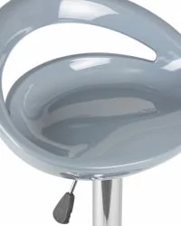 Стул барный ДОБРИН ДИСCО Серый / DOBRIN DISCO