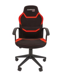 Кресло для геймеров CХАИРМАН ДРАЙВ (ГАМЕ) 9 Новое (НЕВ) Черный-красный / CHAIRMAN (GAME) (NEW)