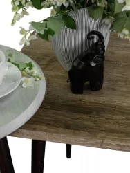 Стол в гостиную БеаутйСтйле 2 Дуб дымчатый/венге / BeautyStyle