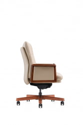 Кресло руководителя Вивальди ЛБ / Вивалди ЛБ Б 2262 иворй / LB Vivaldi LB B ivory