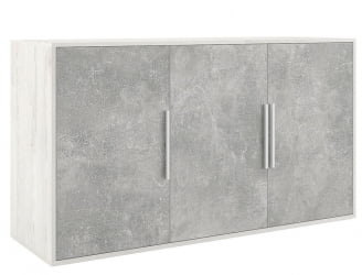 Креденция 3 двери Б-ТОНЕ БТН36140331 Сосна Бетон светлый / B-TONE BTN36140331