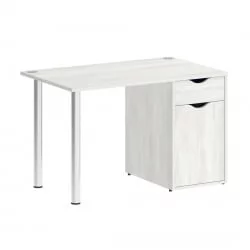 Стол письменный ХОМЕ ОФФИCЕ ВР.СП-3-118.1 Снежная Платина / HOME OFFICE VR.SP-3-118.1