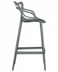 Стул барный ДОБРИН МАСТЕРС БАР Серый ГР-04 / DOBRIN MASTERS BAR GR-04