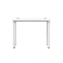 Стол прямой на металлокаркасе, опоры 90 гр Еверпроф ЕВО 254С005 Белый / Everprof EVO 254S005