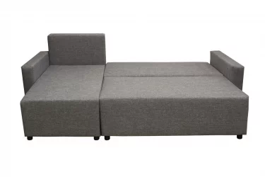 Диван тканевый Шеррй (3 категория) с механизмом подъема оттоманки Визит 118-Нео Латте / Sherry