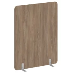 Перегородки на металлических опорах на фетровых подпятниках Р-лине ДП.Ф-140-180 Дуб Аризона / R-line DP.F-140-180