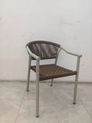 Стул Сйна коричневый бежевые ножки / Syna