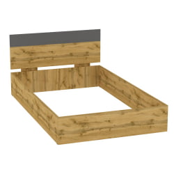 Кровать Алиса(Л2)1247х798х2063(ДВ-Графит) / Алиса(L2)1247х798х2063(ДВ-Графит)