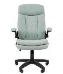 Кресло офисное CХАИРМАН ДОМ (Хоме) 533 Светло-зеленый / CHAIRMAN (Home)
