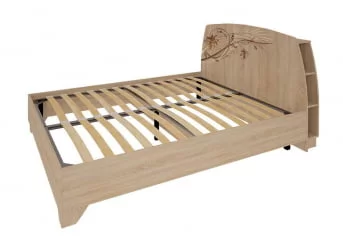 Кровать Виктория-1 1600 Дуб Сонома