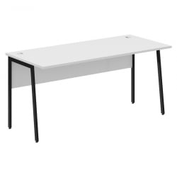 Стол рабочий ИМАГО Плус СП-4П Белый Черный / IMAGO Plus СП-4P
