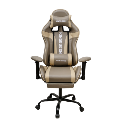 Кресло 896 КИНГКУЕЕН, цвет светло-серый/бежевый 896-лграй-беиге / KINGQUEEN, 896-lgray-beige