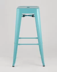 Стул барный Толикс Голубой матовый / Tolix