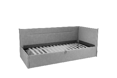 Кровать  0.9 Альба (Тахта) КМ.Т-16 топаз (велюр) / КМ.T-16