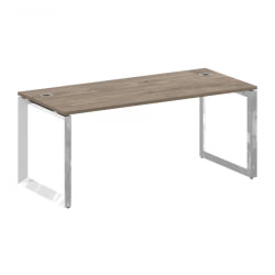 Стол рабочий руководителя на О-образном м/к ОНИКС ДИРЕCТ ЛУКС М-О.МО-СРР-5.8 Тиквуд темный / ONIX DIRECT LUX M-O.MO-SRR-5.8