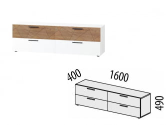 ТВ тумба Джерси 601.02