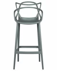 Стул барный ДОБРИН МАСТЕРС БАР Серый ГР-04 / DOBRIN MASTERS BAR GR-04