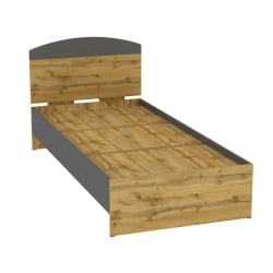 Кровать Алиса(Л29)947х903х2063(ДВ-Графит) / Алиса(L29)947х903х2063(ДВ-Графит)
