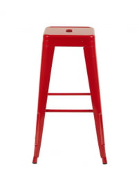 Стул барный ТОЛИКС красный глянцевый КД / TOLIX KD