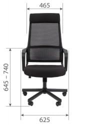 Кресло руководителя Чаирман 590 ткань/сетка Серый / Chairman