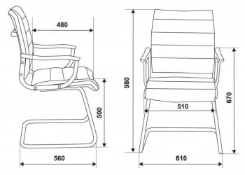 Офисный стул Бюрократ CХ-994АВ/Иворй (Б) / CH-994AV/Ivory