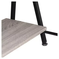 Стол на металлокаркасе БРАБИКС ЛОФТ CД-004 Дуб антик / BRABIX LOFT CD-004