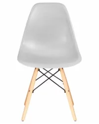 Стул обеденный ДОБРИН ДСВ Светло-серый ГР-01 / DOBRIN DSW GR-01