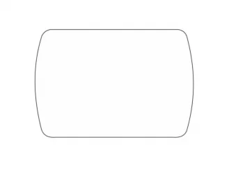 Стол обеденный раздвижной Танго Белый-Геометрия