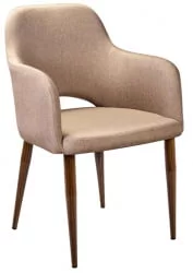 Кресло Ледгер Сканди Браун Темный Орех / Ledger