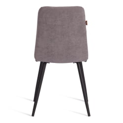 Стул обеденный Асти флок , 47х54х86, серый, 29 / Asti