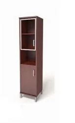 Стеллаж стекло тонированное Б431.10 Р Венге магия / B431.10 R