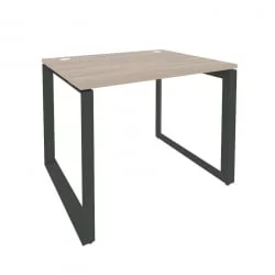 Стол рабочий на О-образном м/к ОНИКС О.МО-СП-1.8 Дуб Аттик/Антрацит / ONIX O.MO-SP-1.8