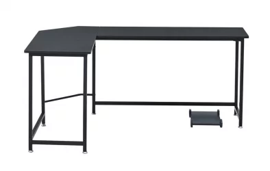 Угловой компьютерный стол КИВИ Черный БК / KIWI BK
