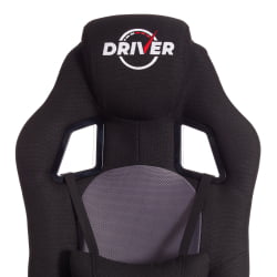 Кресло ДРИВЕР (22) ткань, черный/серый, 2603/ТВ-12 / DRIVER 2603/TW-12