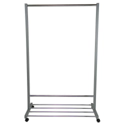 Вешалка на колёсиках В 35Н Серый