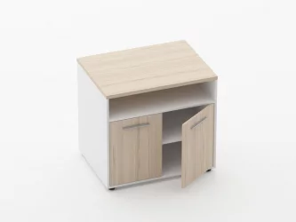 Тумба для оргтехники Дека 9.05.11 Туя/Белый / Deka