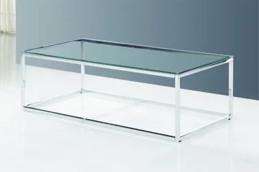 Журнальный стол ТАУН 120кс60 Серебро / 120x60