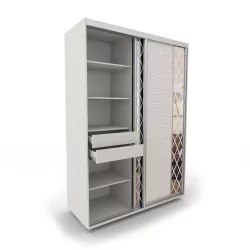 Блок ящиков для шкафа 1200кс600 и 1800кс600 Ящ-57 ДВ Дуб вотан / 1200x600 1800x600